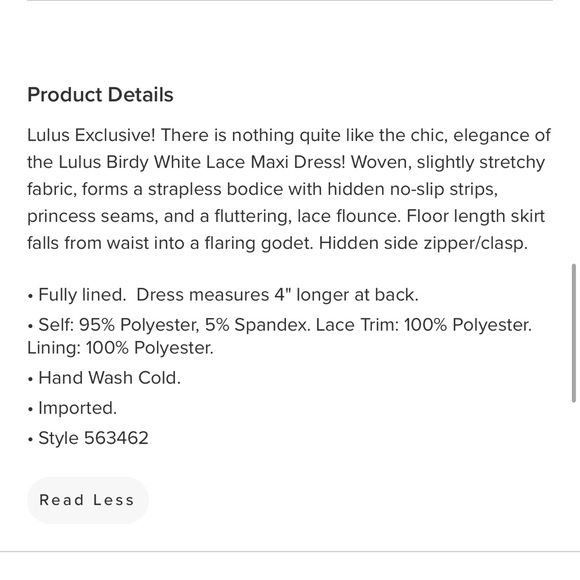 Lulus White Lace Maxi Dress - Picture 9 of 9